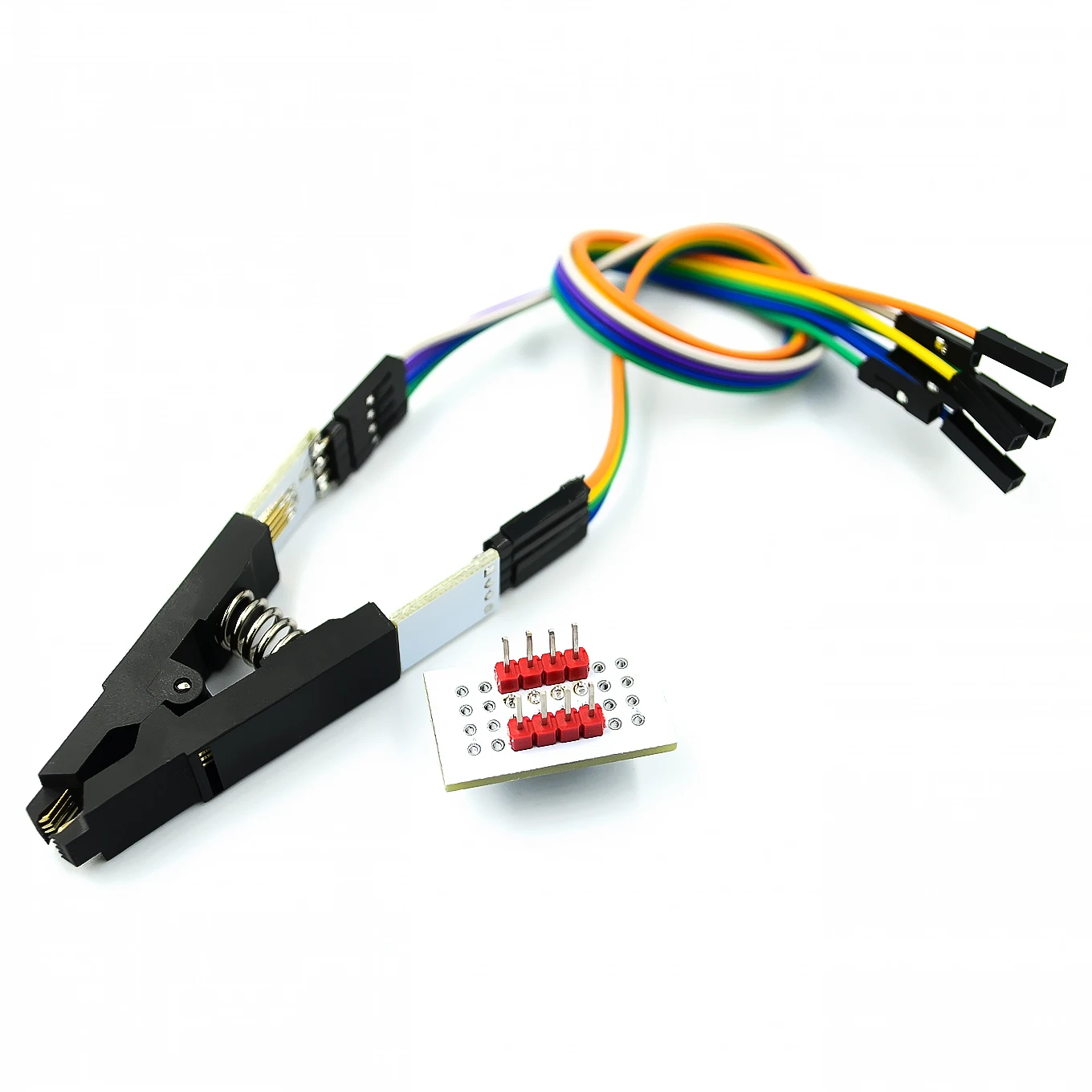 CH341A 24 25 Series EEPROM Flash BIOS USB Programmer Module + SOIC8 SOP8 Test Clip For EEPROM 93CXX / 25CXX / 24CXX