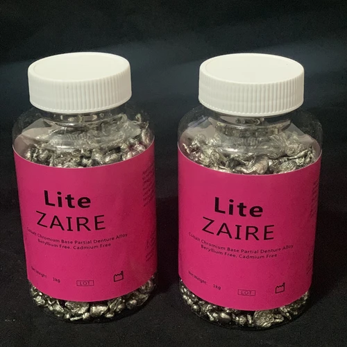 Imagen 2 del producto Marco de dentadura parcial extraíble, 1000g, Metal Dental, aleación de Base de Cobalto-cromo Lite co-cr