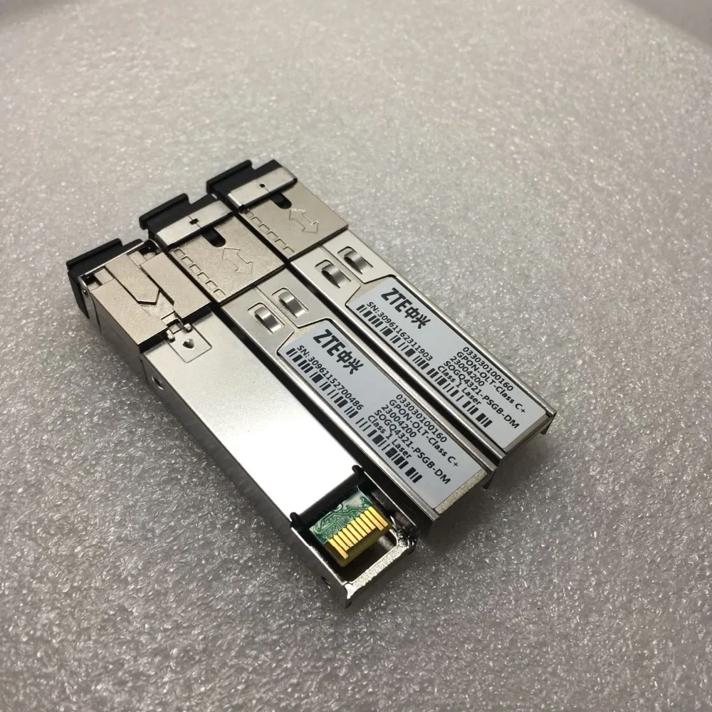 ZTE GPON Optische faser modul KLASSE B + C + C + + Transceiver modul für ZTE C320 C300 OLT