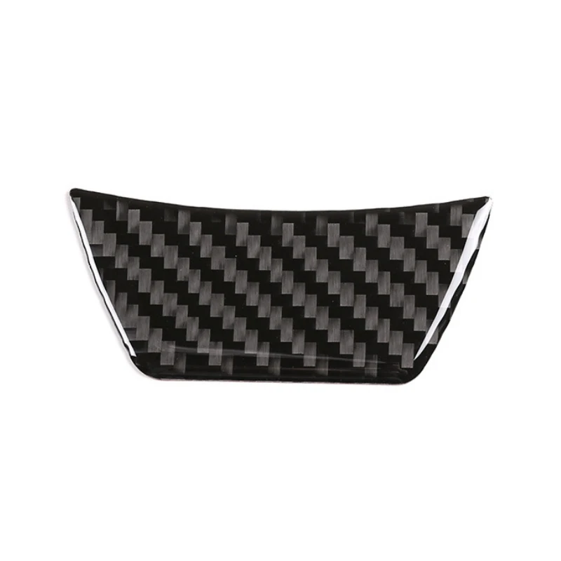 For Toyota Highlander 2015 2016 2017 2018 Car Interior Steering Wheel Panel Carbon Fiber Cover Decor