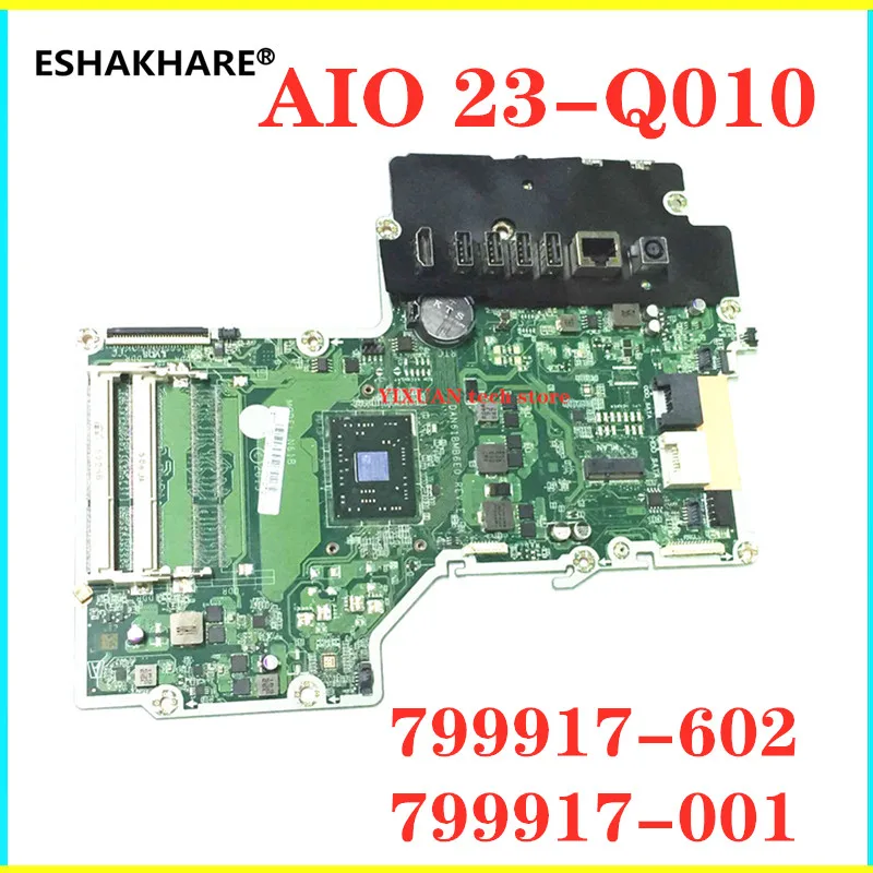 Pavilion Aio 23-q 23-q110 23-q010 N61b Computador Portátil Placa-mãe 799917602 799917001 Dan61bmb6e0 Rev: e Placa-mãe Testado Bom hp