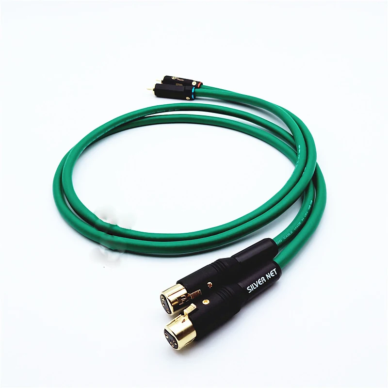 High Quality  2328 Pure Copper RCA to XLR Balanced socket plug  Amplifier CD DVD player Speaker RCA interconnect cable