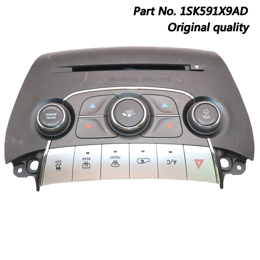 

OEM 1SK591X9AD Radio Stack Control Panels for Chrysler 1SK591X9AB 1SK591X9AC