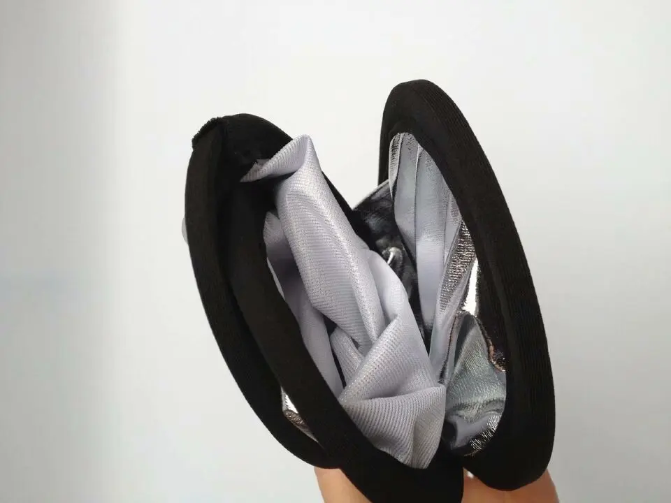 Reflector redondo plegable para estudio de fotografía, Reflector de 30CM/12 pulgadas, 2 en 1, pequeño color dorado, plateado