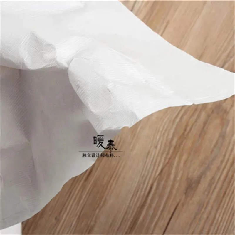 Thin White Tyvek Washing Breathe Paper Soft Waterproof DIY Crafts Graffiti Art Paper Bag Coat Clothes Designer Fabric