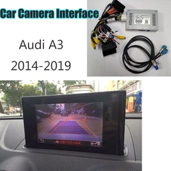 Reversing Camera Interface Adapter For Audi A3 8V 2014-2019 Upgrading Original Screen Reverse image Handle camera Plug and Play