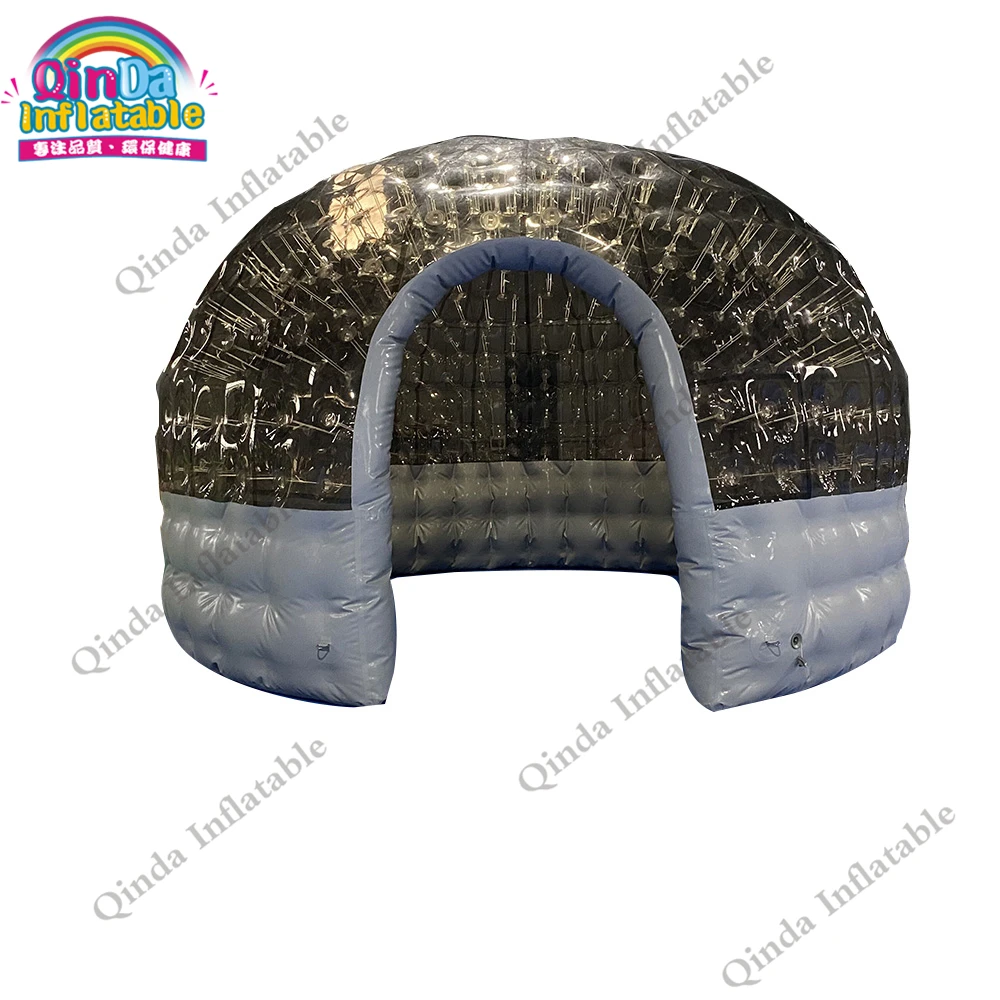 

Outdoor Camping Inflatable Lodging Beach Hotel House Inflatable Luna Restaurant Tent For Cover