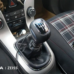 5 6 Speed Manual Car Gearbox Handles Gear Shift Knob Stick Head For Chevrolet Cruze 2009 2010 2011 2012 2013 2014 2015 Leather