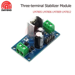 DC/AC 5V 6V 9V 12V LM7805 LM7806 LM7809 LM7812 Three Terminal Voltage Regulator Power Supply Stabilizer Module Output Max 1.2A