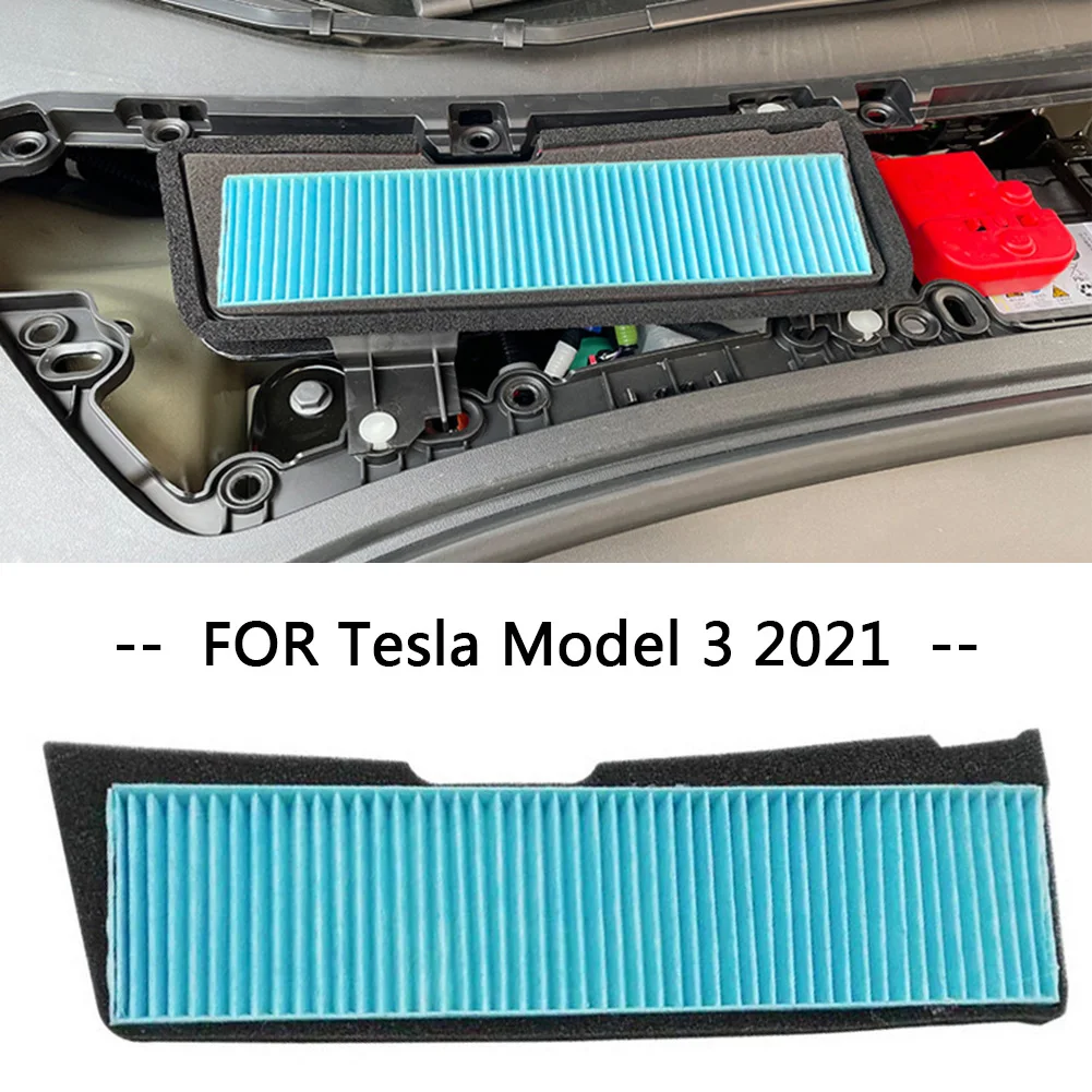 Protect and Filter Tesla Model 3 2021 Air Conditioning Inlet Air Intake Grille Protective Cover Long-lasting ABS Plastic