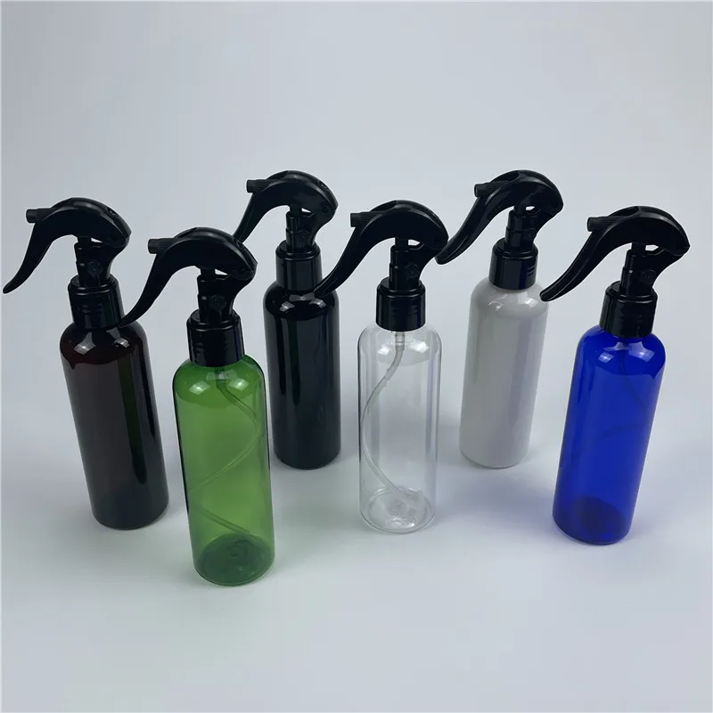 200ML 30PCS Cosmetic Hair Salon Plastic Pump Bottles With Trigger Sprayer 200cc Mist Spray Containers For Garden Plants Cleaning