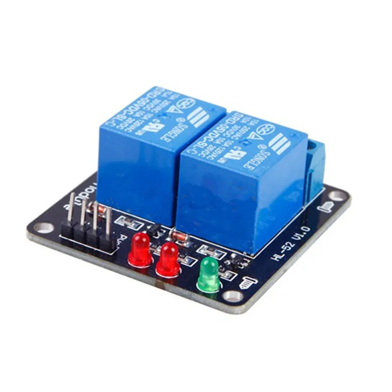 5V 1 Channel 2 Channel Relay Module Low/High Level Trigger Relay Output 1 way/2 way Relay Module for Arduino