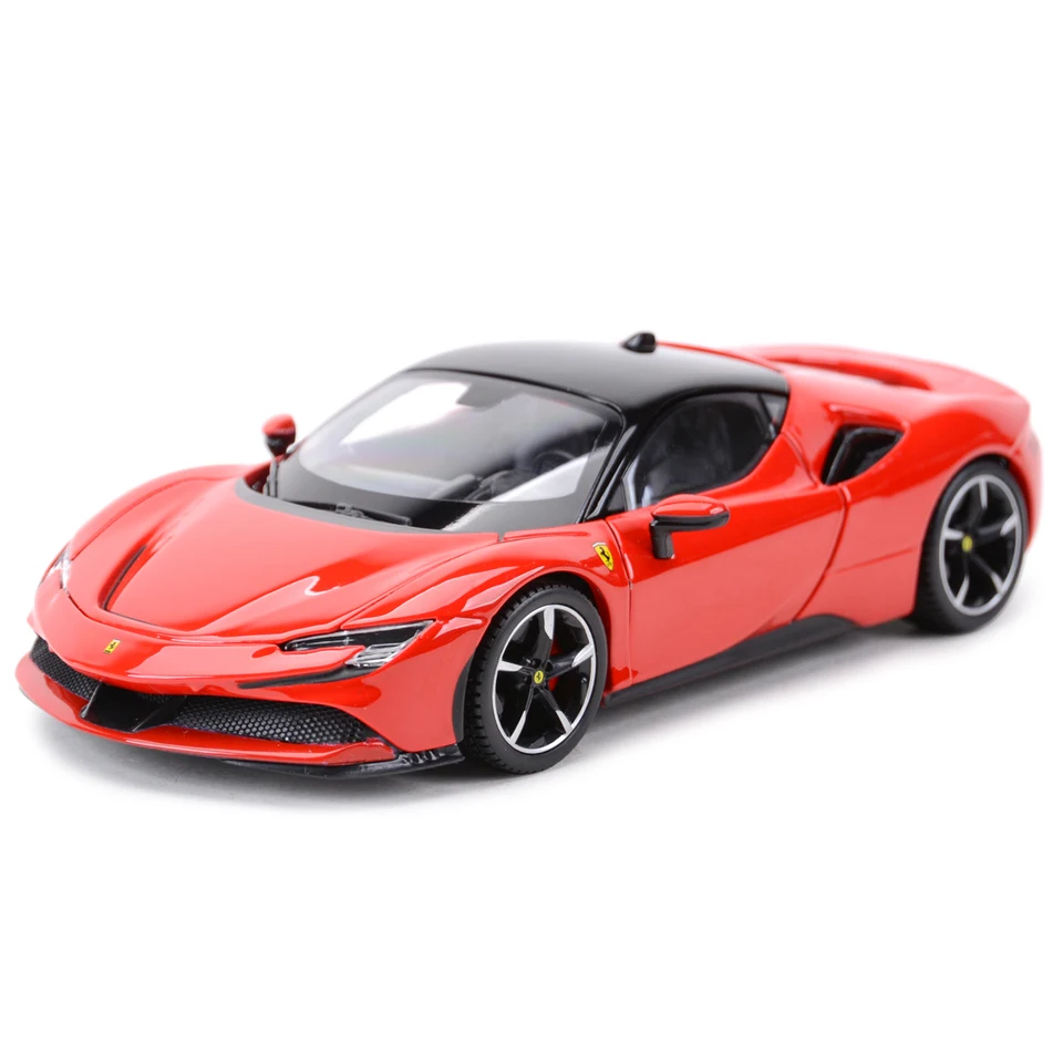Bburago 1:24 フェラーリ SF90 Stradale スポーツカー静的ダイキャスト