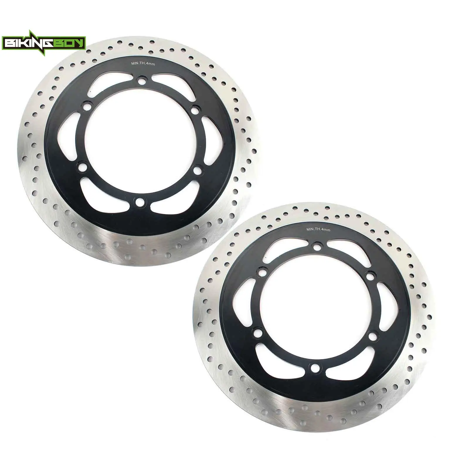 BIKINGBOY Front Brake Discs Disks Rotors ST 1100 Pan European 90-02 01 00 NTV 650 Revere Twin 94-97 96 ST 1100 ABS 92 93 94 95