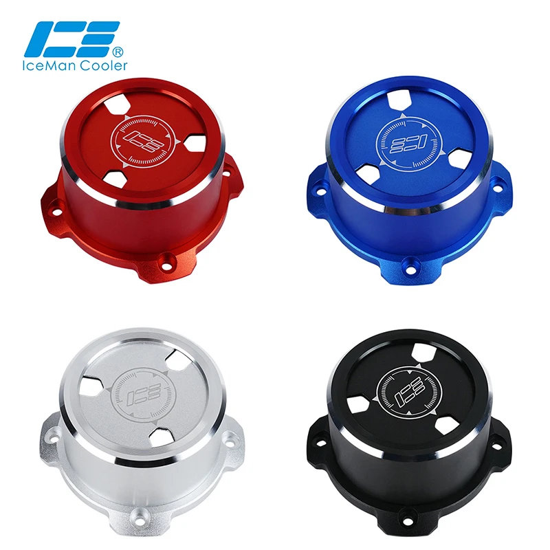 IceManCooler Water Cooling D5 Pump Armor,D5 Pump Core Jacket,Blue,Red,Black,Silver ,Pump Refit Vest ,Seller Highly Recommend