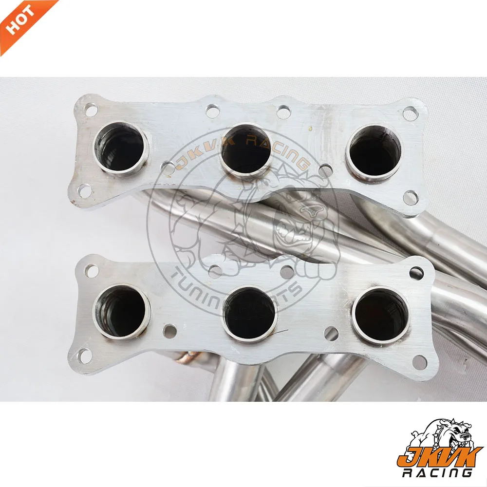 JKVK RACING SS304 Performance N52 Headers For N53 E81 E82 E87 E88 128i E90 E91 E92 E93 128I 325i/328i/330i US Model