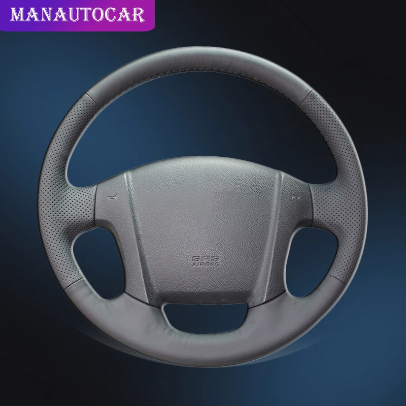 

Custom Car Braid Steering Wheel Cover for Kia Sportage 2 2005-2010 2009 Sportage Auto Covers Car-styling Interior Accessories