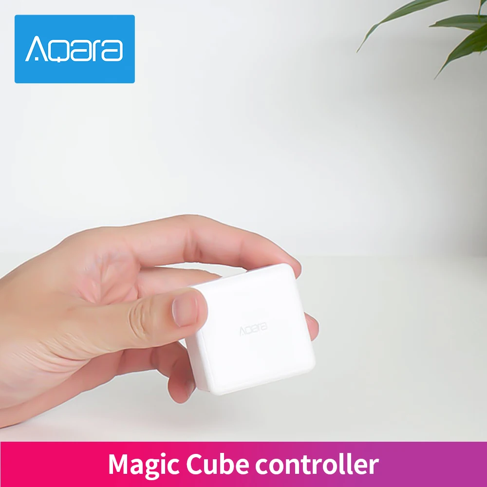 Original Aqara Magic Cube Zigbee Version Controller by Six Actions app mi home Controller For Xiaomi Home Device Smart Hoom