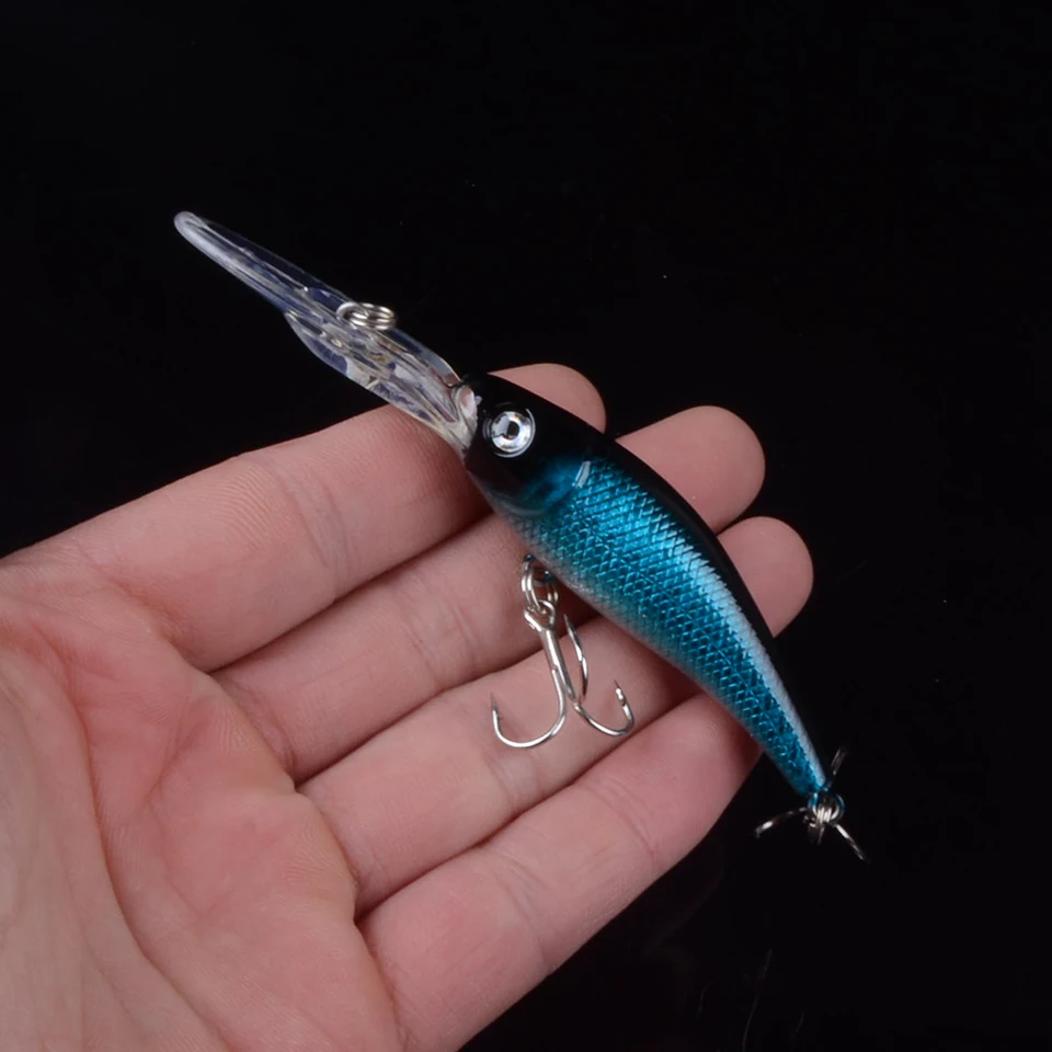 New Arrived Hard Minnow Fishing Lure Topwater Floating Wobblers 10cm 7.5g Crankbait Bass Artificial Baits Pike Carp Lures Peche