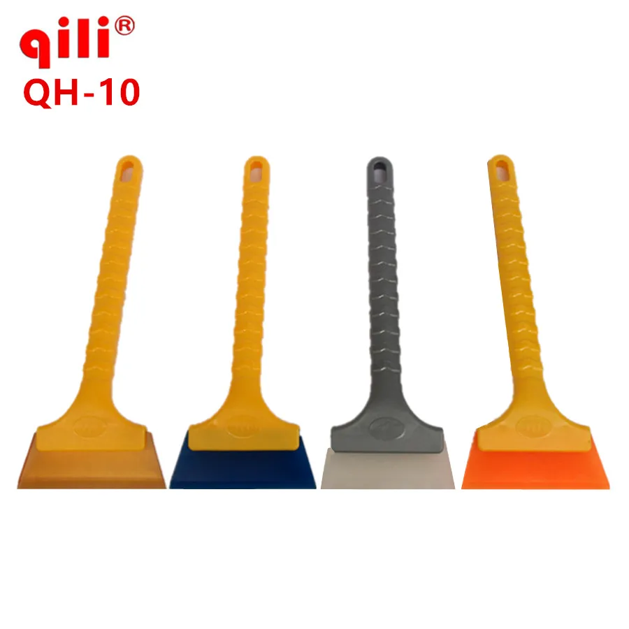 

Qili QH-10 Long handle 32cm Car full body Rubber Ice Scraper Snow Brush With Soft Rubber Material Snow Scraper Squeegee Tools