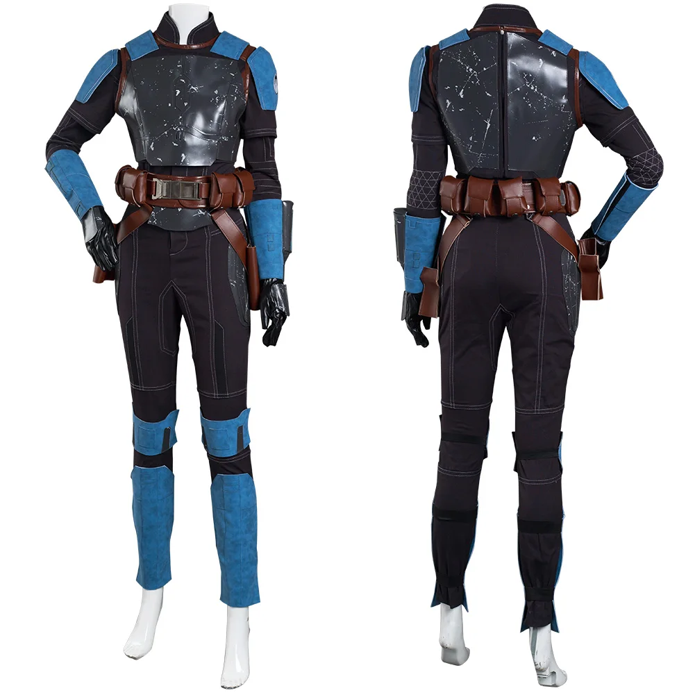 Anime S2 Bo-Katan Kryze Cosplay Costume Jumpsuit Outfits Halloween Carnival Suit