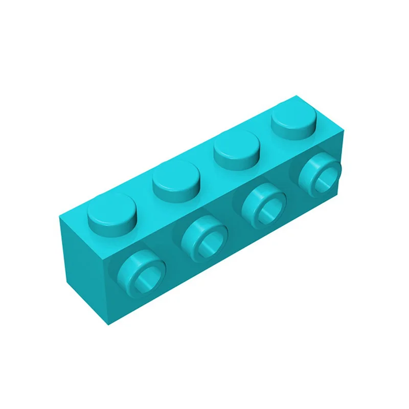 10pcs Compatible MOC Brick Parts 30414 Brick Modified 1 x 4 with Studs on Side Building Block Particle DIY Kid Brain Toy Gift