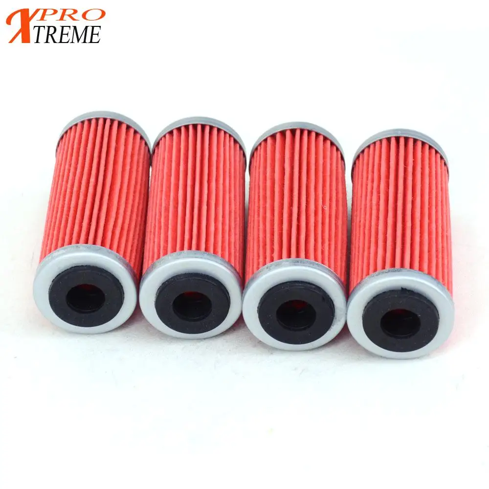 For KTM SXF XCFW EXCF XCF EXC XCW SMR Freeride 250 300 350 400 450 500 505 530 Six Days Husqvarna FE FC 250 350 4Pcs Oil Filter