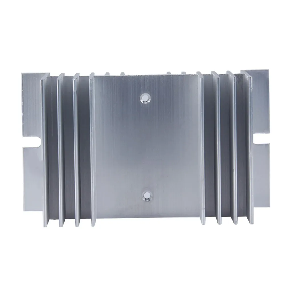 Aluminum Heat Sink Dissipation Radiator Rail Mount Suitable for Single Phase Solid State Relay SSR-40DA 10A 25A 40A 60A 80A