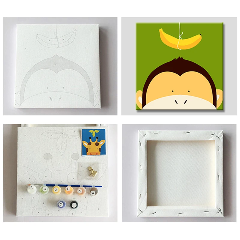 DIY Kids Image Paint By Numbers 4