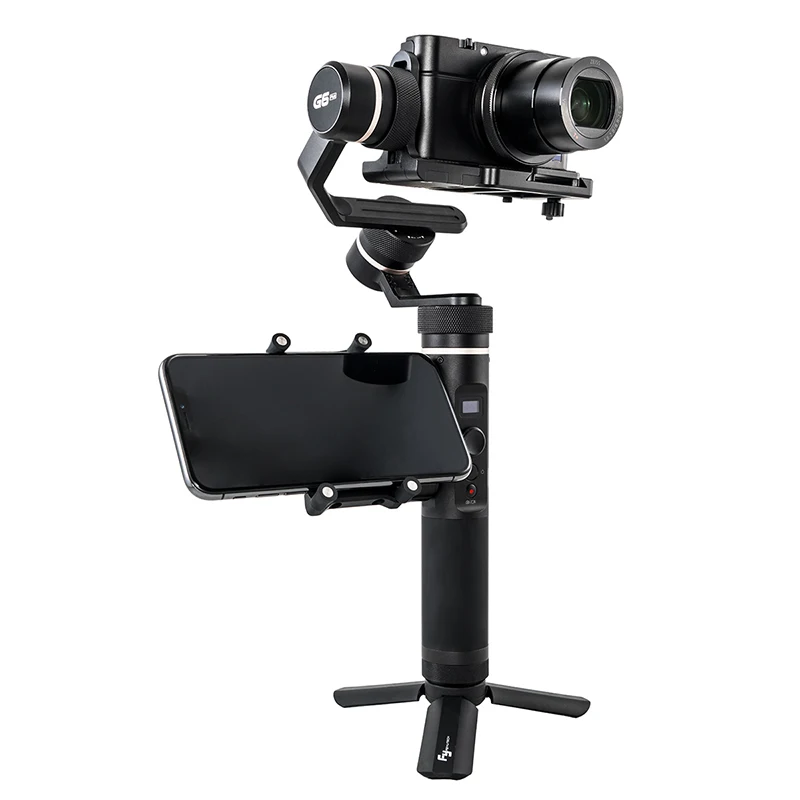 Feiyu adattatore per supporto per telefono per G6 G6 Plus supporto per morsetto con Clip per staffa per Action Camera Gimbal iPhone X 8 7 Samsung