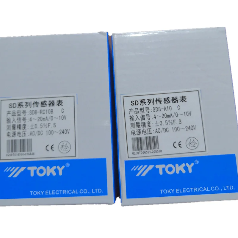 TOKY sensor meter SD8-A10 SD8-RC10B digital tachometer pressure frequency inverter meter