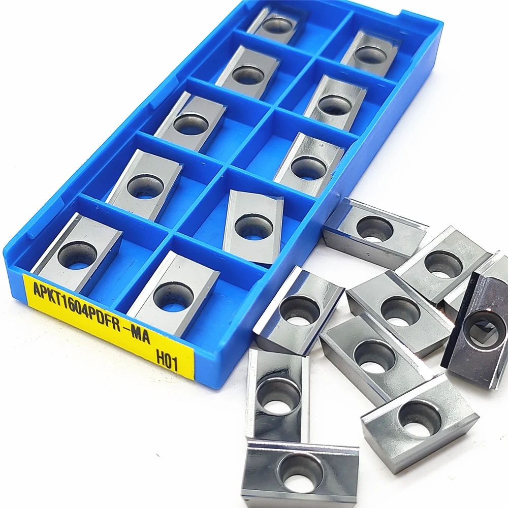 • MA H01 10Pcs utensile per tornitura in alluminio inserto in metallo duro inserto per fresatura utensili per tornio CNC