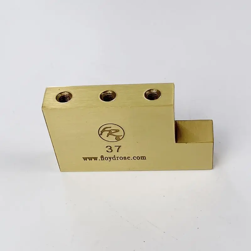 كتلة نحاسية أصلية من العلامة التجارية فلويد روز 32 مم/37 مم على شكل حرف L - مصنوعة من فلويد روز