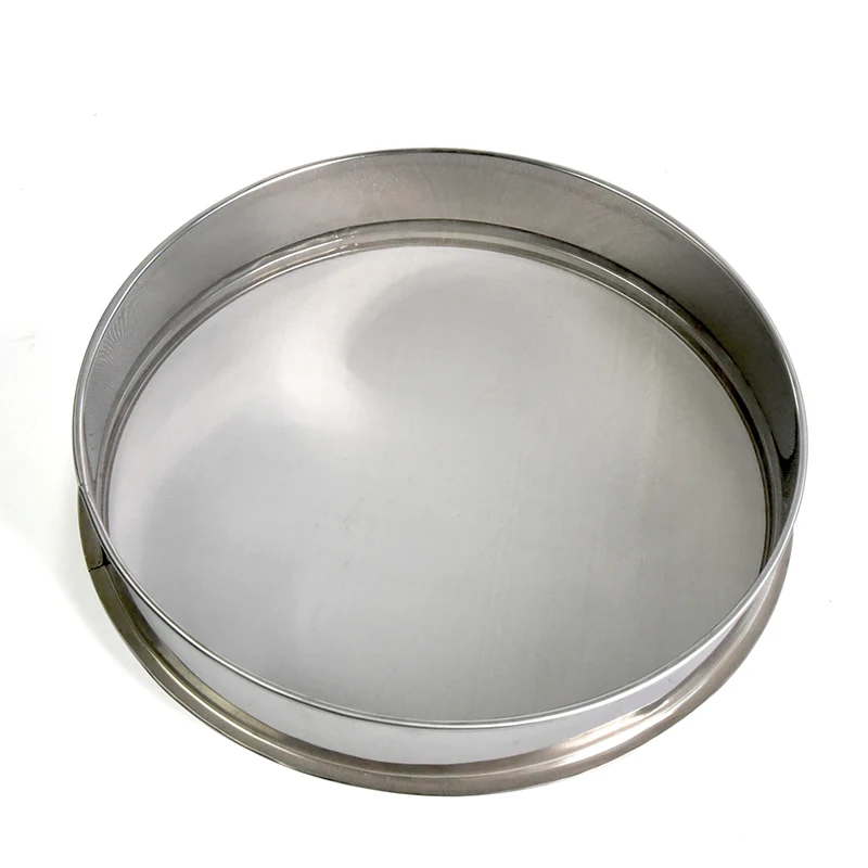 Ceramic Glaze Sieve 10/20/30cm Stainless Steel Filter Sieve 80/100/120 Mesh Glaze Pigment Slurry Filter Ceramic Tools