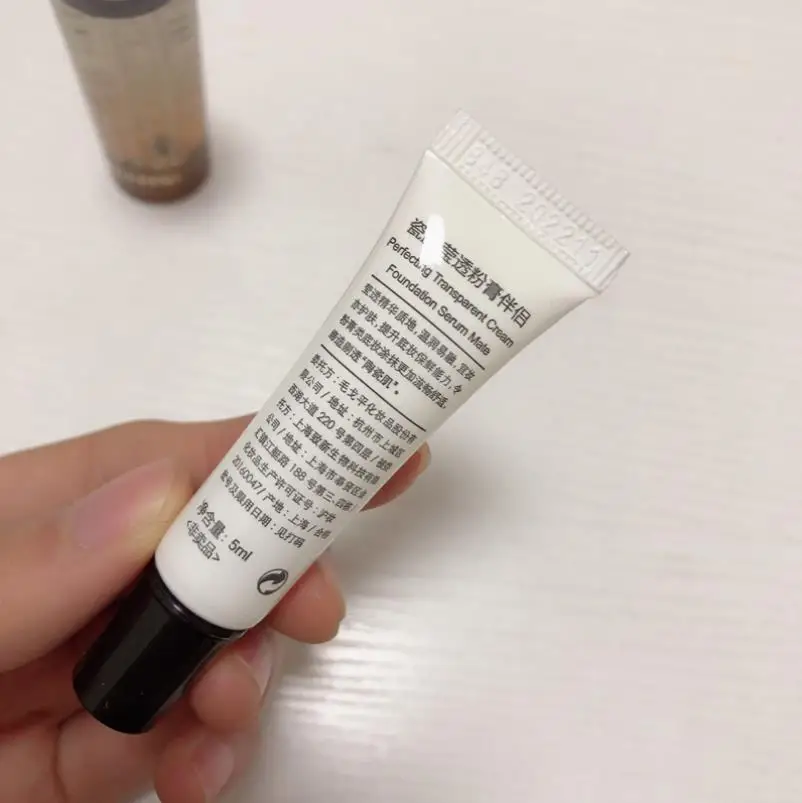 Maogeping Perfecting Transparent Cream Foundation Serum Mate Improve Freshness Of Foundation Create Crystal Ceramic Skin