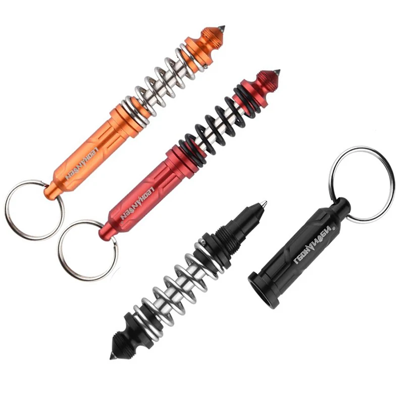 New Car Window Glass Breaker Tactical Pen Safety Hammer Defense Stick Anti Skid Auto Life-Saving Self Defense Pen Keychain