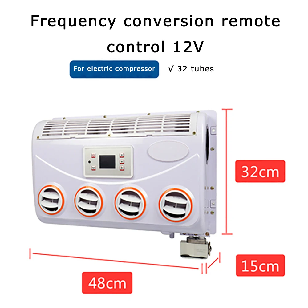 

12V/24V 4A/8A Air Conditioner Inverter Evaporator Temperature-Adjustable Dust-Proof Automobile Air-Conditioning Evaporator