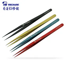 MECHANIC industrial grade SMD Tweezer High toughness Durable Tweezer For Phone Computer Camera Repair
