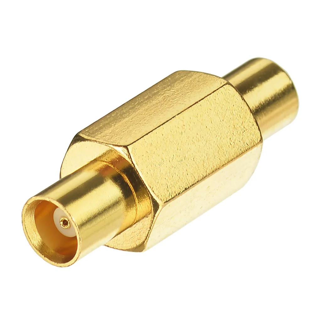 Superbat MCX Adapter MCX Female to Jack Straight RF Coaxial Connector Adpter for Wireless