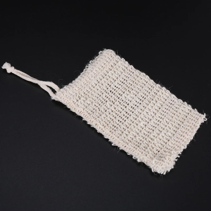 Shower Bath Sisal Soap Bag Natural Sisal Soap Bag Exfoliating Soap Saver Pouch Holder 36Pcs