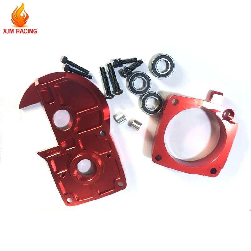 CNC Metal Quick Release Clutch Bell Support Kit for 1/5 Hpi Rofun Baha Rovan Km Baja 5b Ss 5t 5sc Rc Car Racing Toys Parts