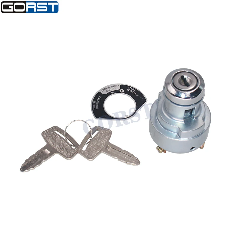 Ignition Starter Switch 1E013-63590 For Kubota Grasshopper 428D 928D 928D2 930D2 Diesel Engine With Keys Automobile Parts