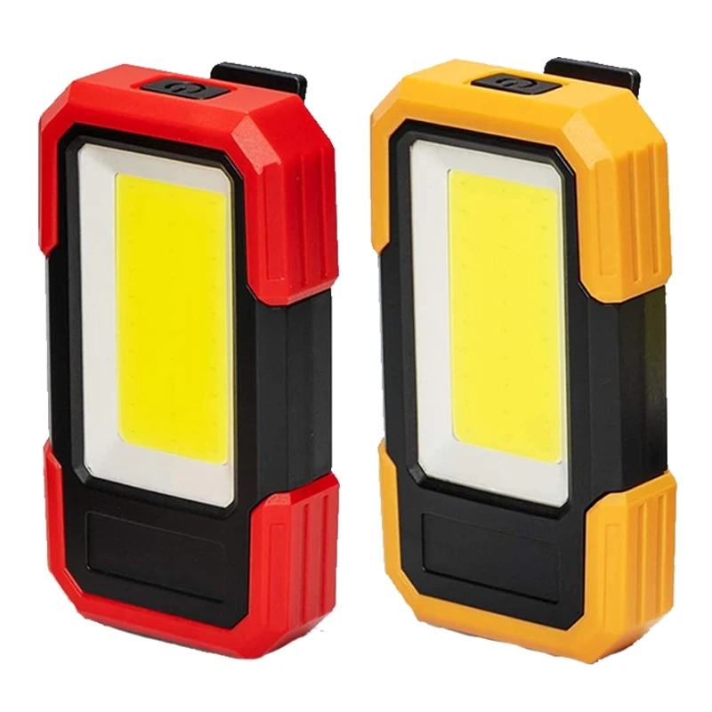 

New LED Rechargeable Portable Work Lights Magnet Hanging Hook Job Site Lighting for Cars Repairing Camping Hunting Hurricane