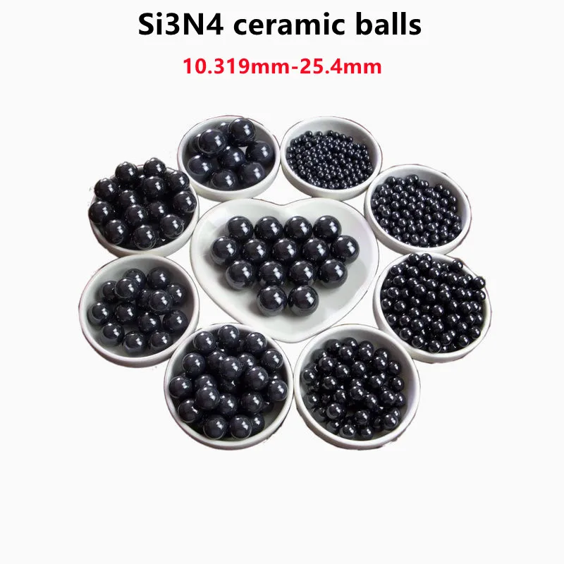 

Si3N4 ceramic balls 10.319mm 11.509mm 11.906mm 11.1125mm 12mm 12.7mm 13.494mm 15.875mm 16mm 19.05 25.4mm ceramic bearing ball G5
