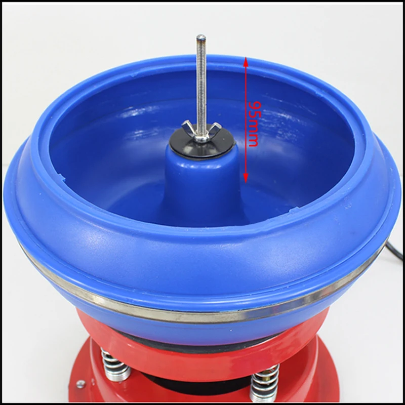220V 110V Vibration Cup Polishing Machine Small Vibration Grinding Machine Polishing Bucket Abrasive Polishing Machine