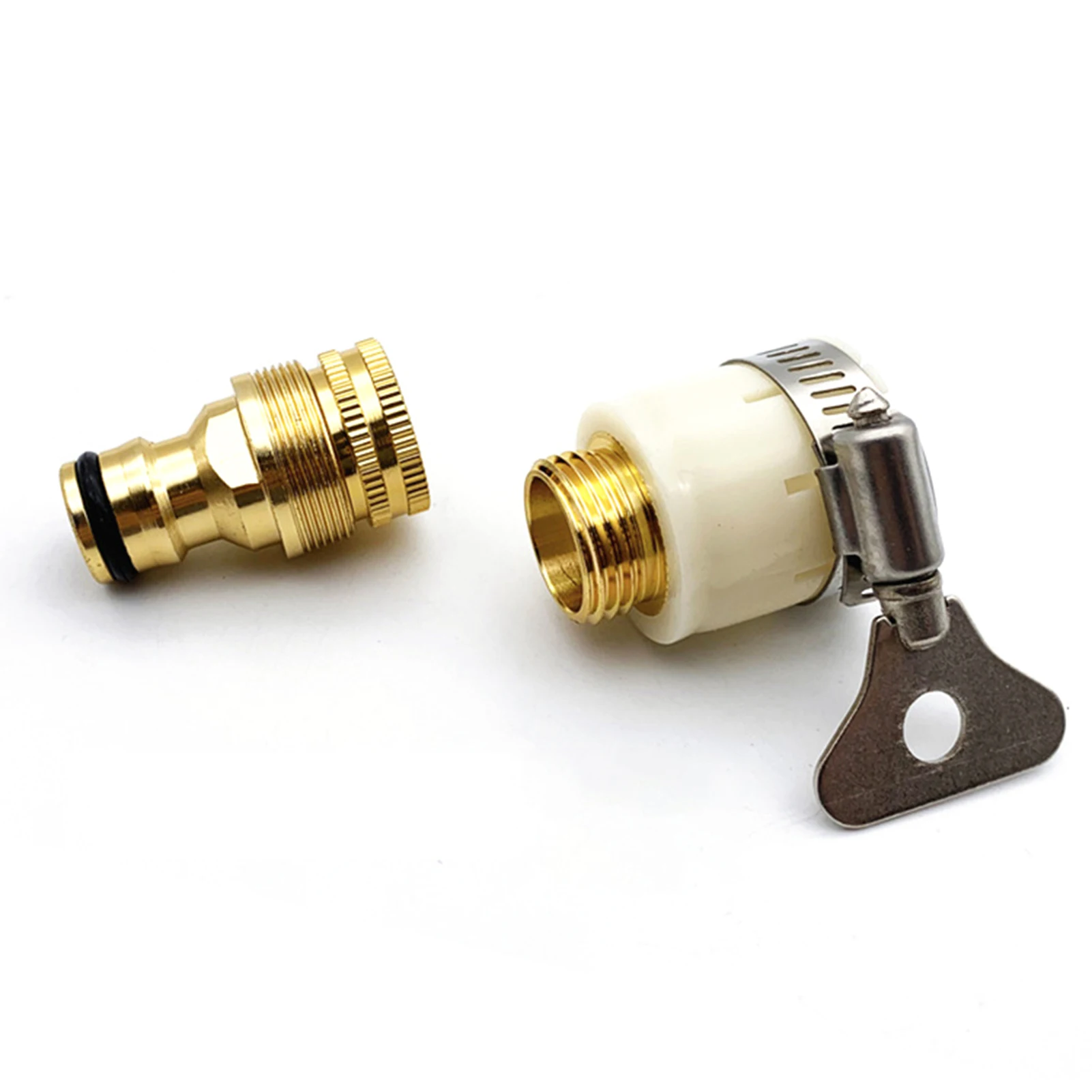 Hot New Universal Tap Kitchen Adapters Brass Faucet Tap Connector Mixer Hose Adaptor Basin Fitting Garden Watering Tools