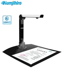 A4 Scanner Portable 8/12 megapixels High Definition Book Scanner Capture Size A4 Document Camera for File Recognition Scanner