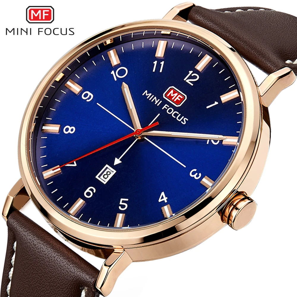 

MINIFOCUS Original WristWatches Men Top Brand Luxury Famous Male Clock Quartz Business Fashion Date Casual New Relogio Masculino