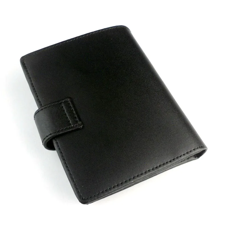 أسود جلد الولايات المتحدة الشرطة المحفظة شارة حامل حامل بطاقات التعريف الشخصية-الولايات المتحدة معرف شارة حامل #2