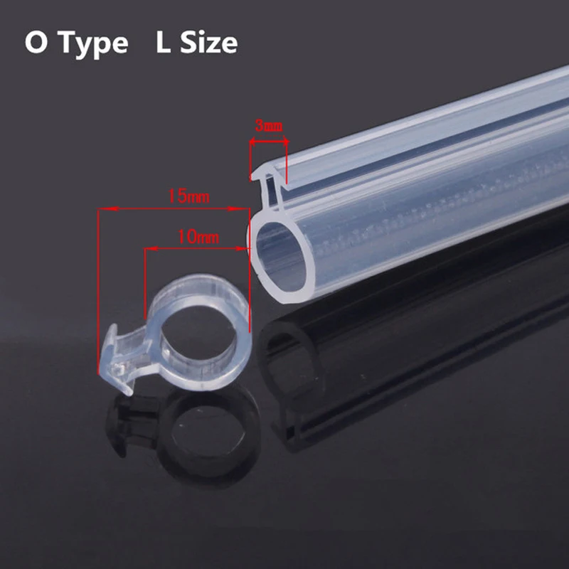 5M/10M O Type Plastic Steel Door Window Block Sealing Weather Stripping Silicon Rubber Elastic Band Draft Stopper Hollow Bulb